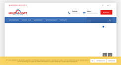 Desktop Screenshot of licht-kraft.de
